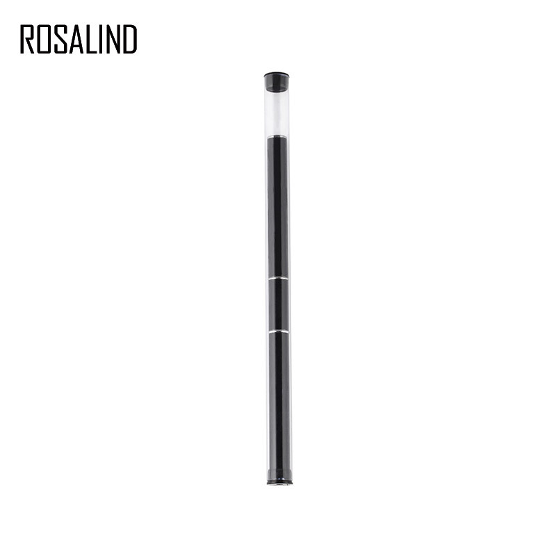 rosalind美甲光疗笔两用钢推 快速延长胶双头水晶笔刷 美甲店 