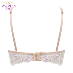 珀依兰小胸聚拢内衣 无钢圈文胸新品 蕾丝边文胸调整型广州内衣女