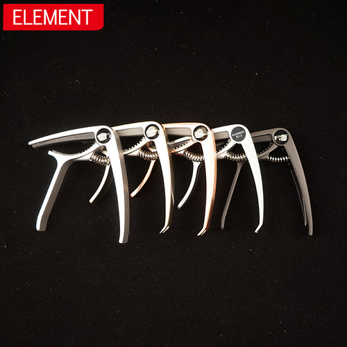 Cross-border best-selling zinc alloy guitar capo, folk wooden guitar capo, ukulele capo