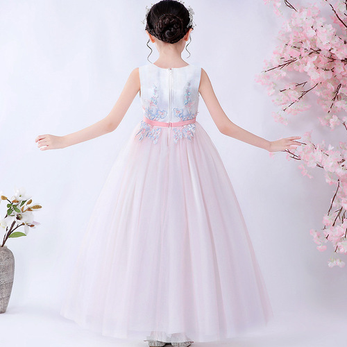 Children princess dress one-year-old  birthday party gift dress girl performance costume evening dress  wedding party flower girl dress