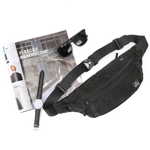 Mobile waist bag trendy men's chest bag small sports casual personalized multifunctional single-shoulder backpack crossbody bag for men