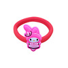 Kuromi headwear foreign trade children's hair circles Meilekolomi rubber band girl head rope cartoon hair accessories