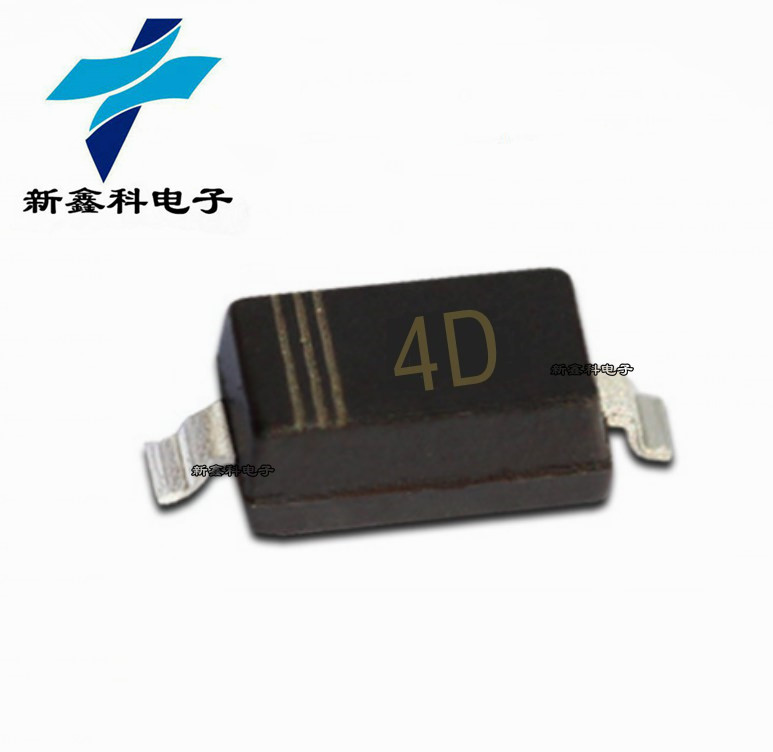 MM1Z2V7 MM1Z2V7B SOD-123 丝印:4D 1206 2.7V 贴片稳压二极管