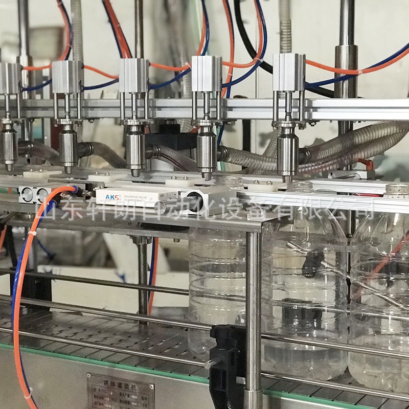 自动食用油称重灌装压盖生产线 防冻液机油膏体灌装机生产线设备