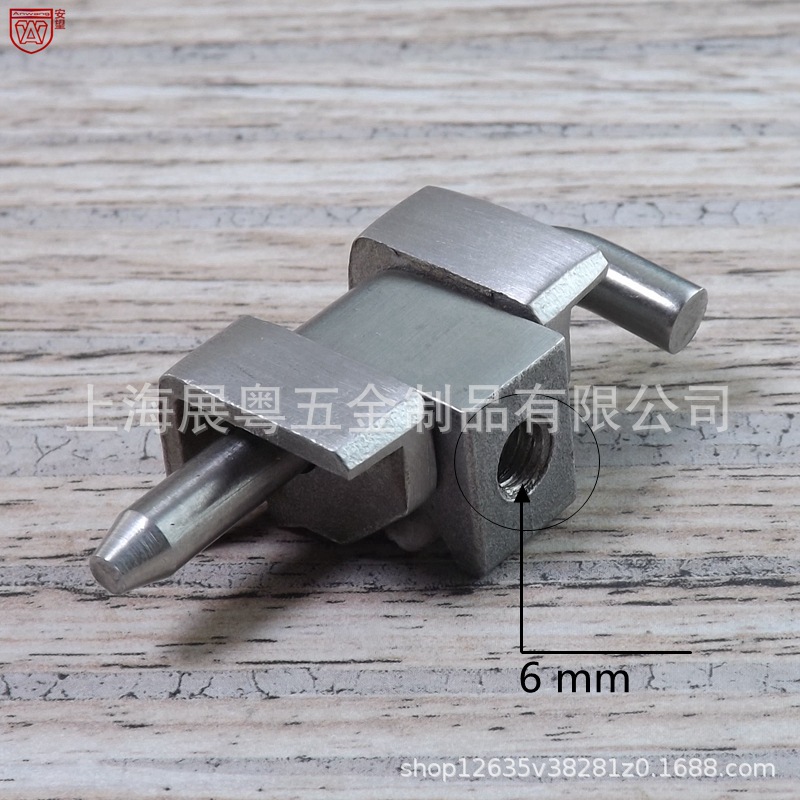 acero inoxidable 304 bisagra de servicio pesado caja de distribución eléctrica puerta de equipo de gabinete bisagra industrial accesorios de máquina herramienta bisagra