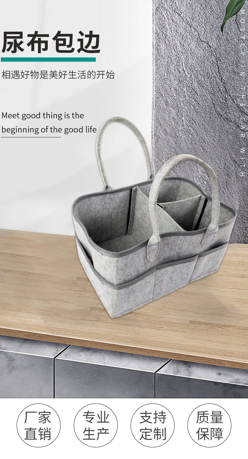 亚马逊新款毛毡收纳包