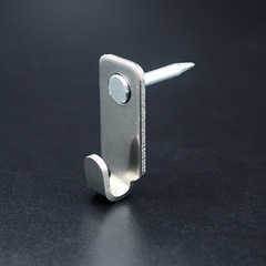 結婚紗照片相框不鏽鋼掛鈎子加厚金屬大掛勾相冊掛牆鋼釘脹管鑽孔