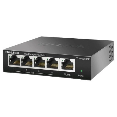 TP-LINK Pu Lian TL-SG2005P — полнофункциональный гигабитный сетевой коммутатор POE/4GE (POE)+1GE