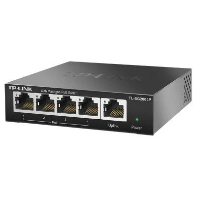 TP-LINK Pu Lian TL-SG2005P — полнофункциональный гигабитный сетевой коммутатор POE/4GE (POE)+1GE