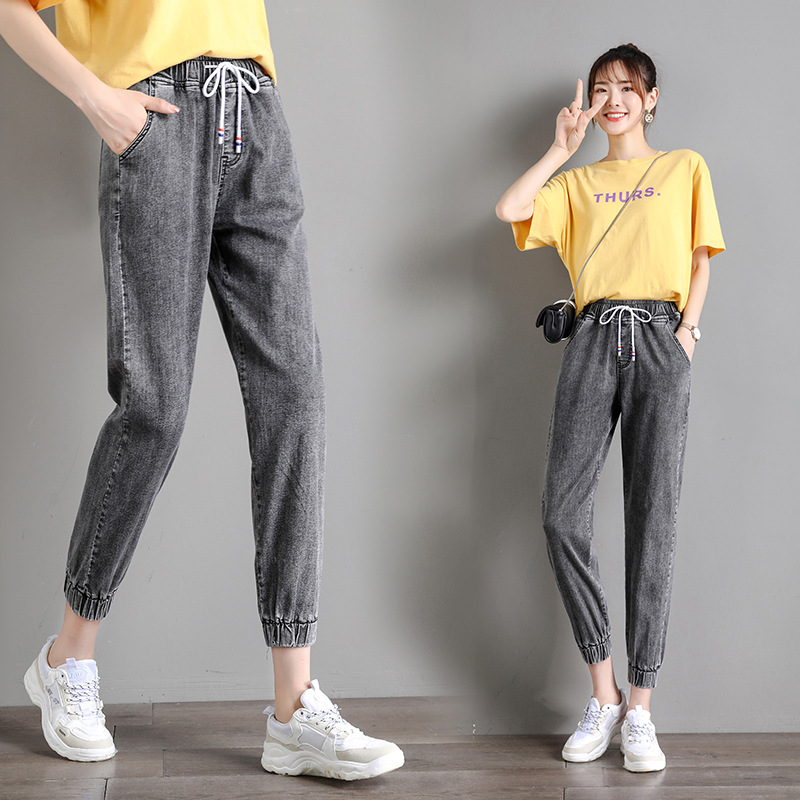 Pantalon léger femme en cow-boy - Ref 3430176 Image 1