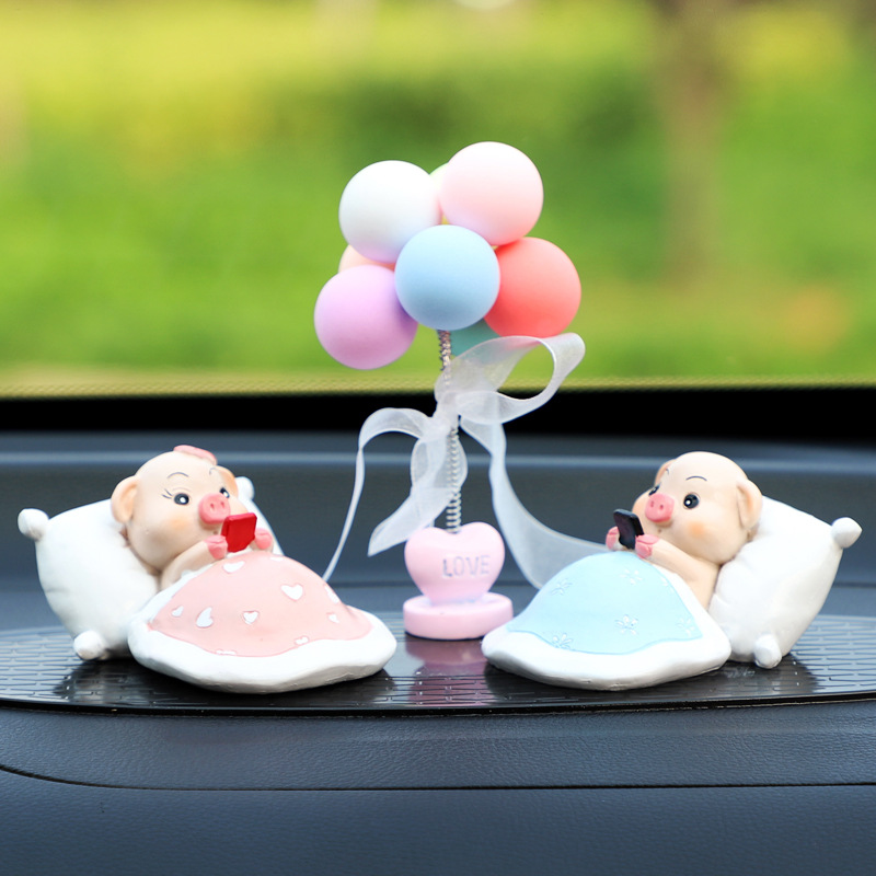 一对+弹簧气球+豹垫