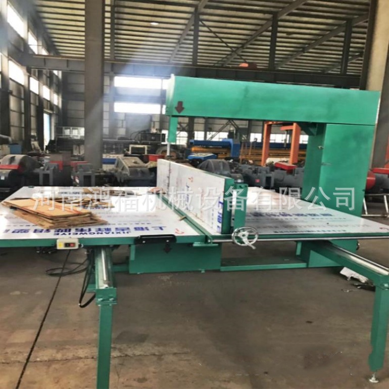 江西珍珠棉四轮直切机 泡棉立切机 EVA海绵皮革锯切机