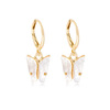 Fashionable brand small design earrings, trend advanced set, simple and elegant design