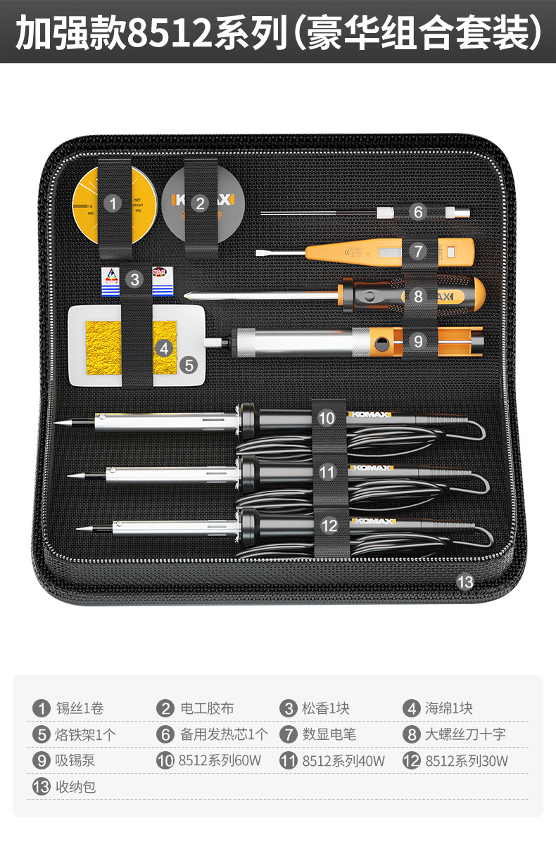 향상된 8512 시리즈(럭셔리 콤비네이션 세트)