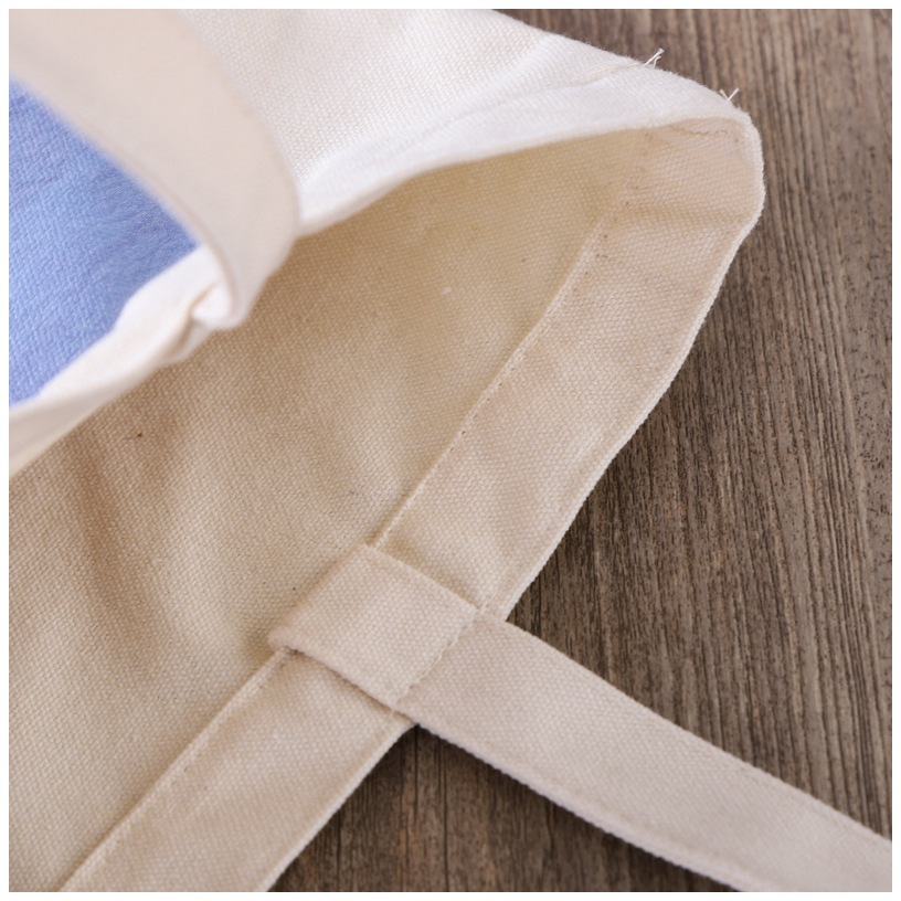 En stock lienzo en blanco bolso lápiz bolsa de la moneda de formación de educación estudiante bolso de hombro patrón más la impresión