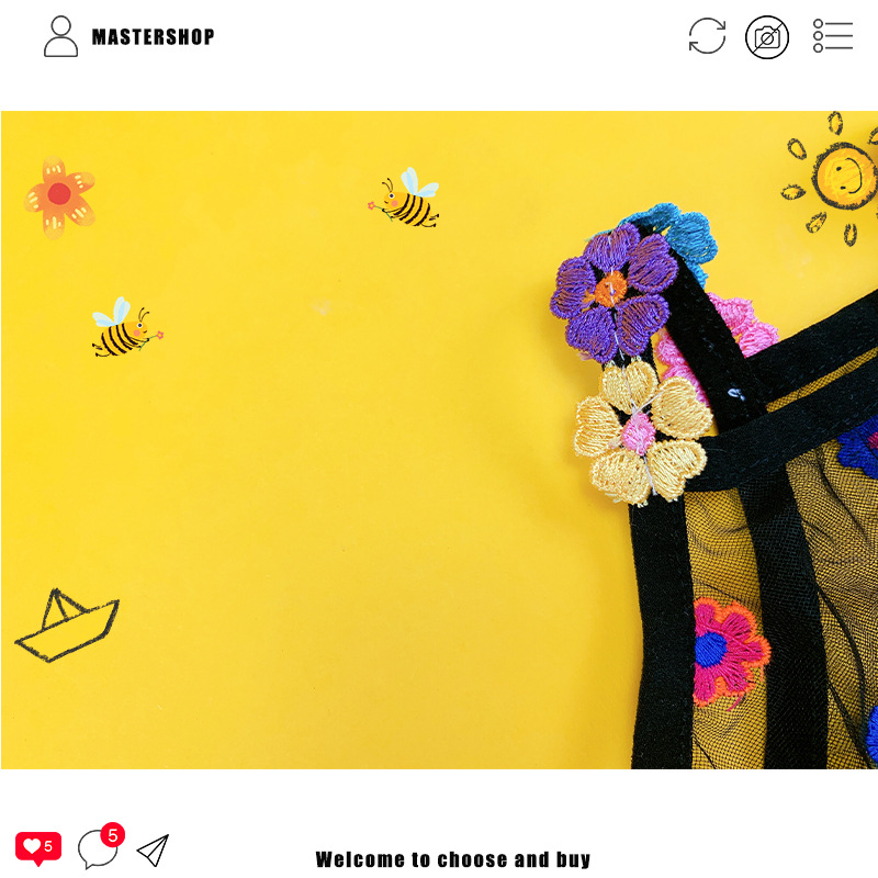 Cute Flower Pet Clothes 5