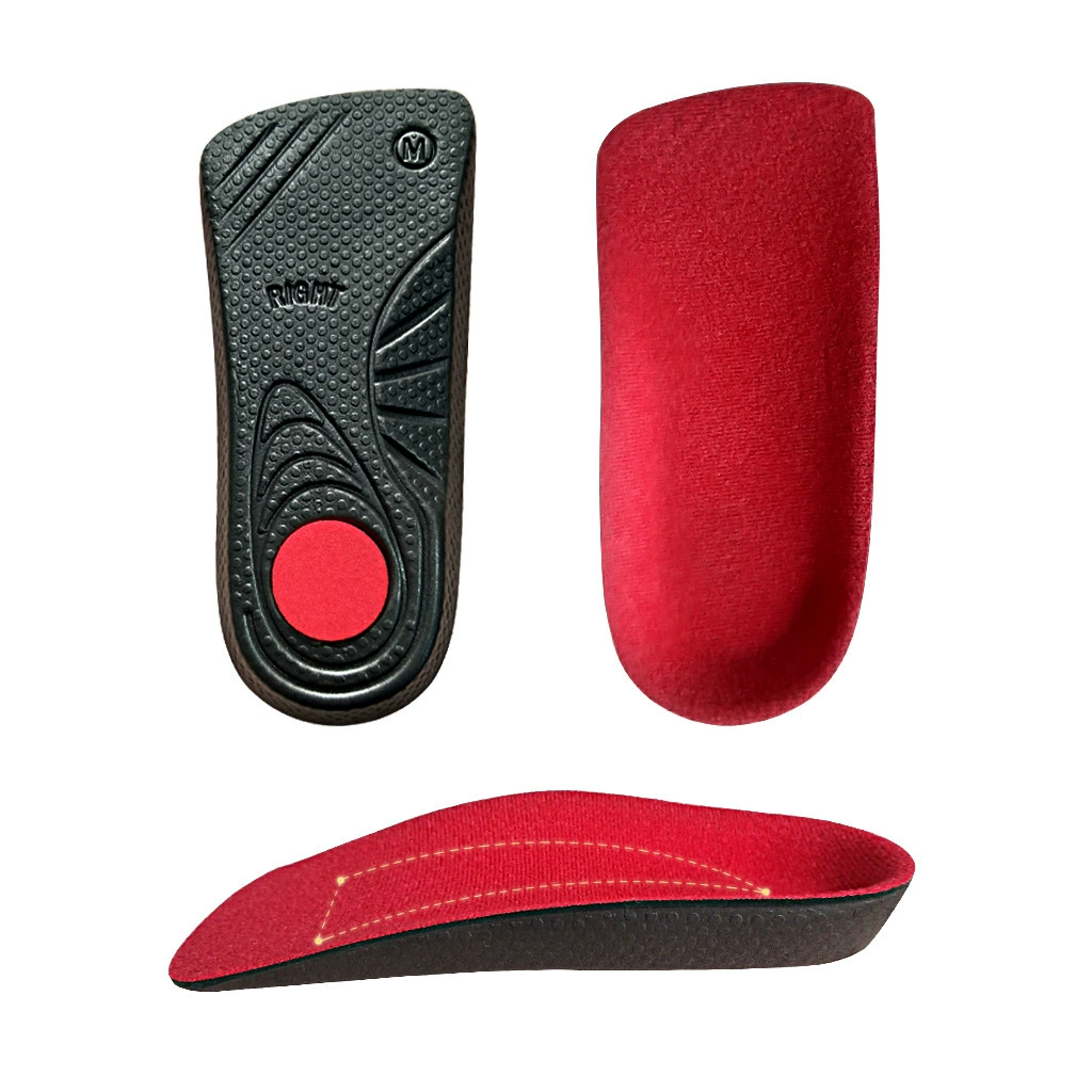 Corrective half insoles