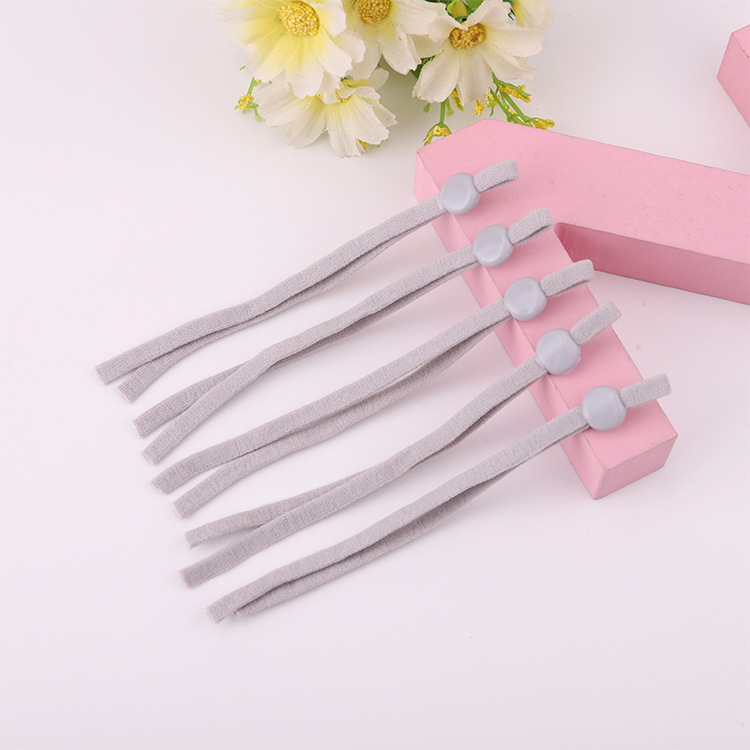 8 # 라이트 그레이 * 조정 가능한 마스크 로프