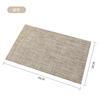 Woven antibacterial non-slip table mat PVC, wholesale