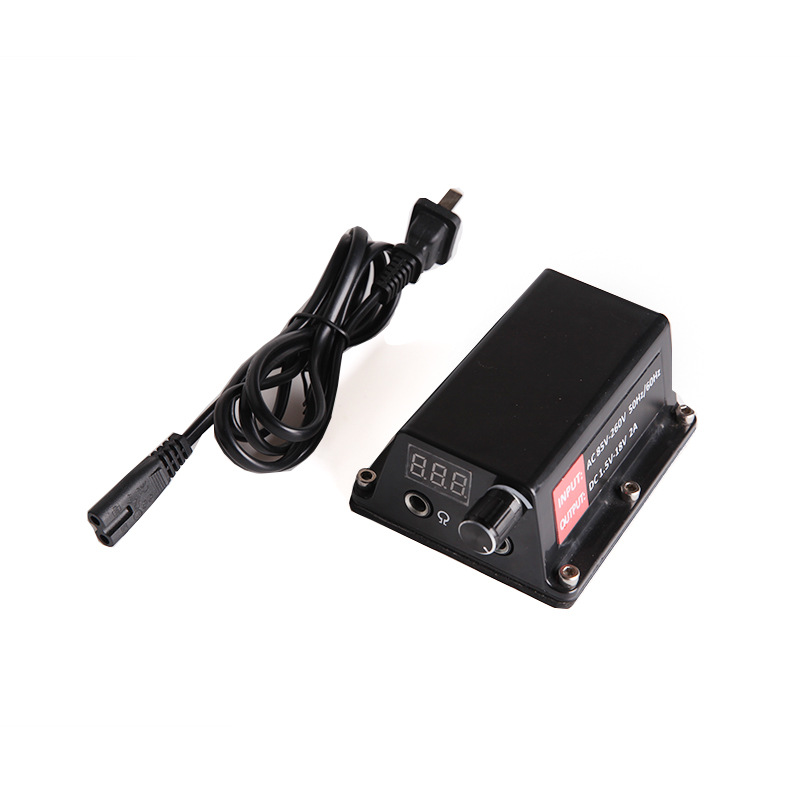 龙艺人器材 纹身电源稳压器纹绣 刺青专用工具纹身电源 P052