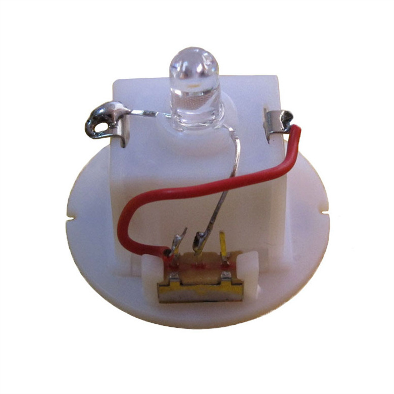 28mm circular AG13/AG10 belt LED Colorful lights Battery Box switch circular Battery Box