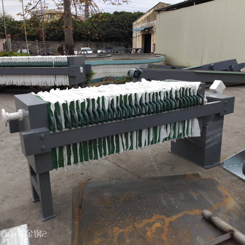 全自动板框小型厢式压滤机 高压隔膜压滤机污泥污水处理自动设备