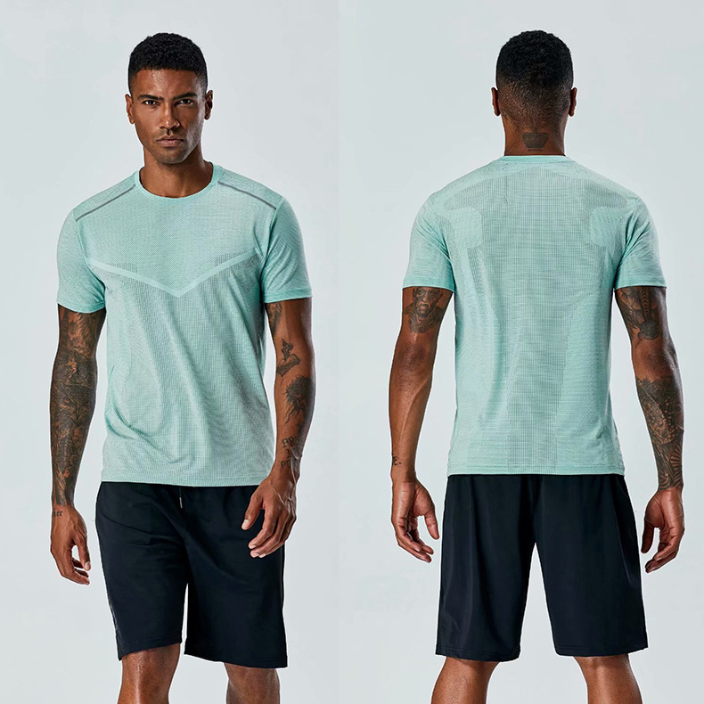 Men's Solid Color T-shirt Men's Clothing display picture 12