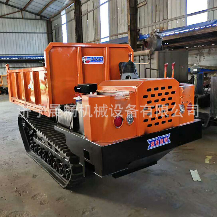 全地形田间搬运车 载重轻便灵活自卸履带运输车 多用途履带运输车