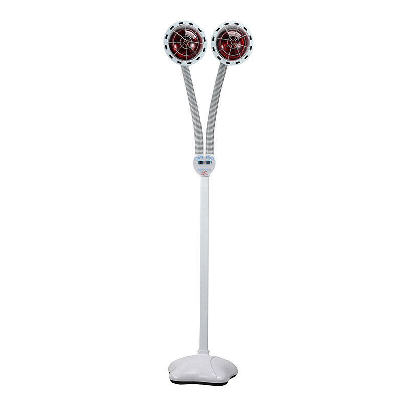 厂家供应定时调温伸缩双头红外线美容仪器家用红外线美肤灯批发