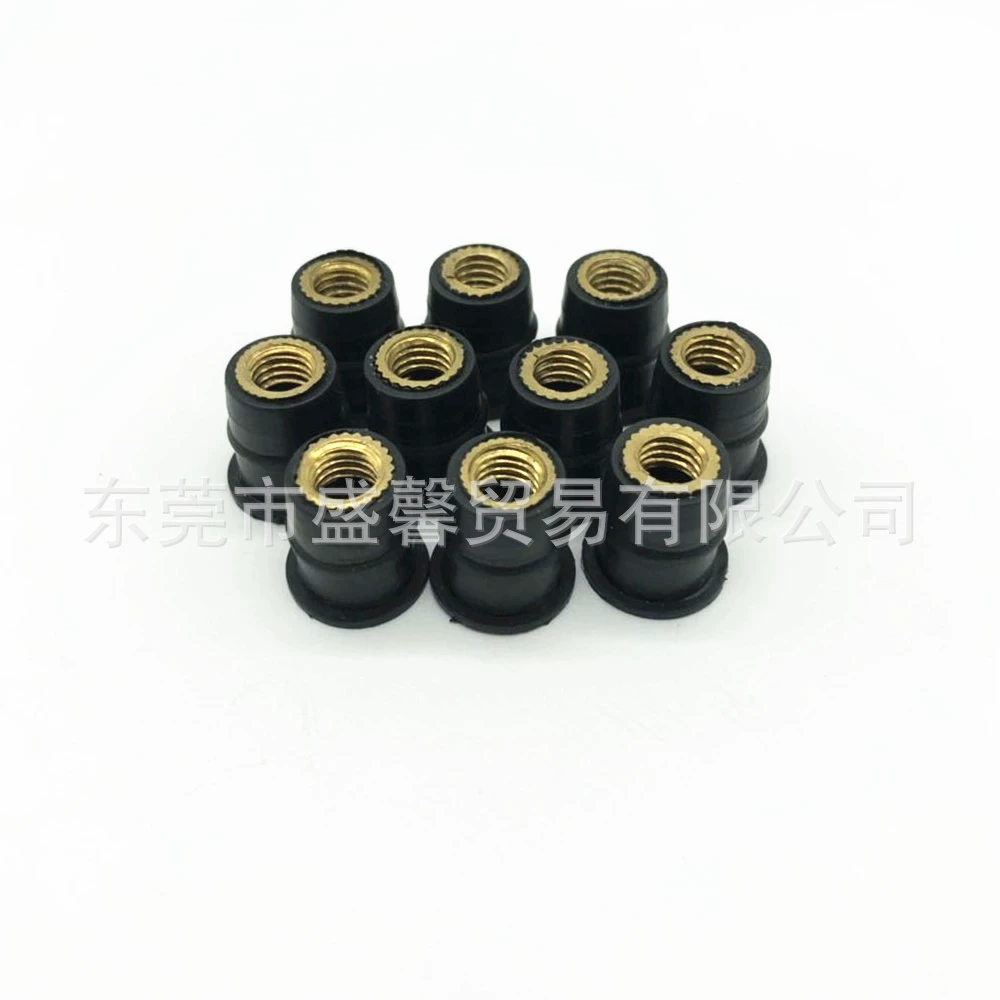 Мотоцикл Модифицированное Лобовое Стекло Каяк Расширения Резиновая Гайка Заклепка Крепеж Выпуклая Резиновая Гайка