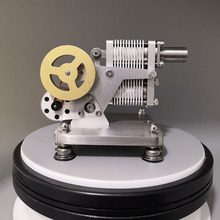 轩柯动力摇臂式斯特林发动机模型益智物理玩具新奇创意科技礼品