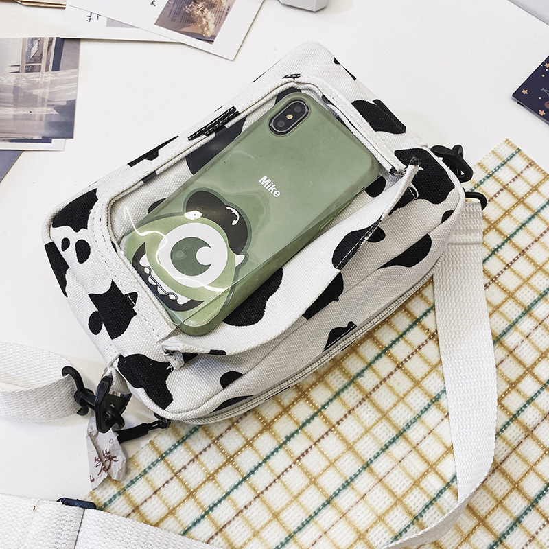 Moda Coreana Nueva Creativa Linda Muñeca Transparente Bolsa De Mensajero Bolsa De Lona Suave Al Por Mayor display picture 60