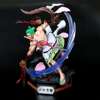 Pirates kimono GK three -sword flowing tiger Sauron glowing big hand -made statue box decoration