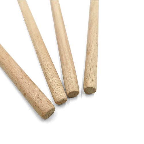 Unpainted wooden spoon, beech wood straight handle mixing spoon, baking spoon, soup pot cooking environmentally friendly wooden spoon