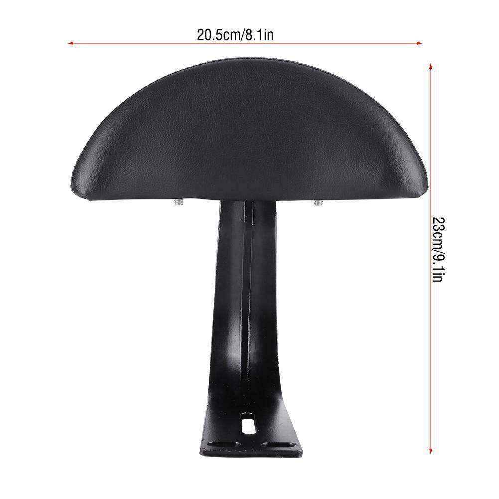 Asiento trasero eléctrico del coche de la entrega de la fábrica con el respaldo de los niños bicicleta eléctrica respaldo de cuero negro