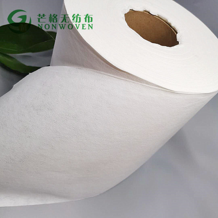 可冲散湿巾布 木浆无纺布 如厕马桶可冲散湿纸巾用水刺无纺布