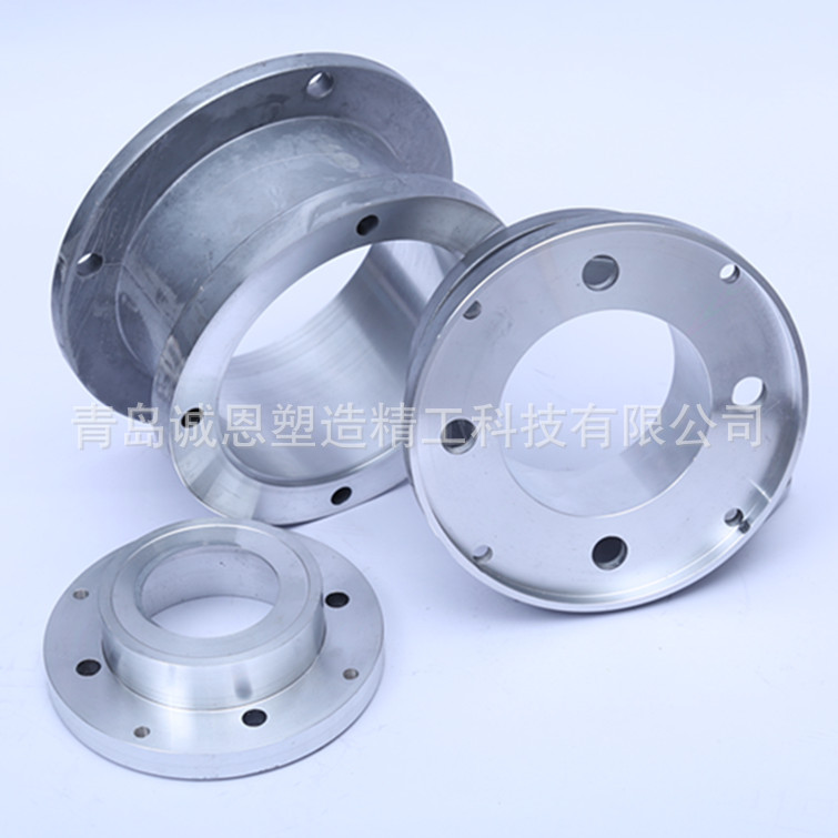 铝法兰挤压铸造件 铝合金法兰盘液态模锻 五金精密件压铸模具加工