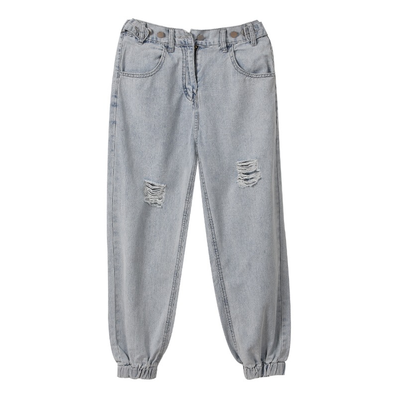 Pantalon léger femme en cow-boy - Ref 3430324 Image 4