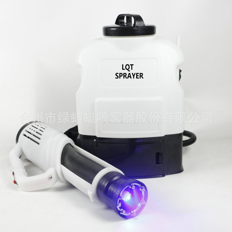 16 Liters of Electrostatic Electric Adsorption Epidemic Prevention Disinfection Insecticide Agricultural Fog Machine Ultraviolet Anti-Virus Lamp Integrated Sprayer