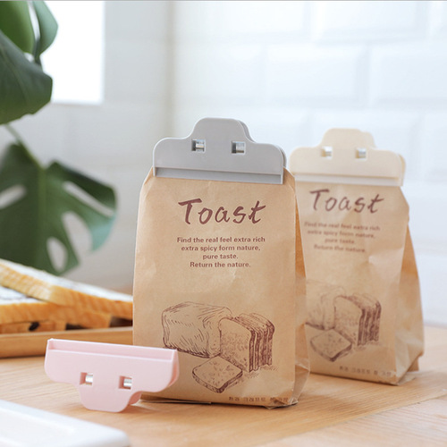 Food Seal Clips Plastic Large Moisture-Proof Plastic Bag Seal Clips Snack Nuts Sealing Clips Home Use Tea Clips