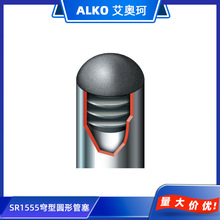 SR 1555 ���Բ�ι��� ��ɫPE Domed Round Inserts