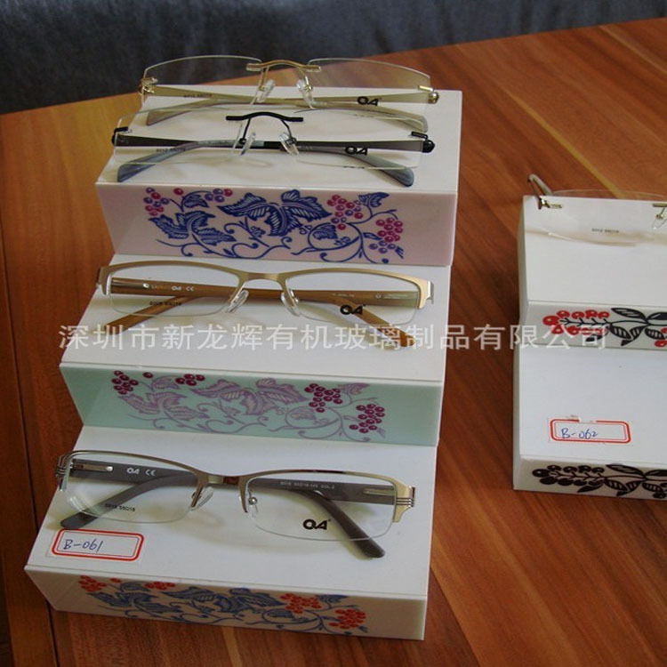 厂家定做亚克力眼镜架有机玻璃墨镜太阳镜架厂家直销创意展示架