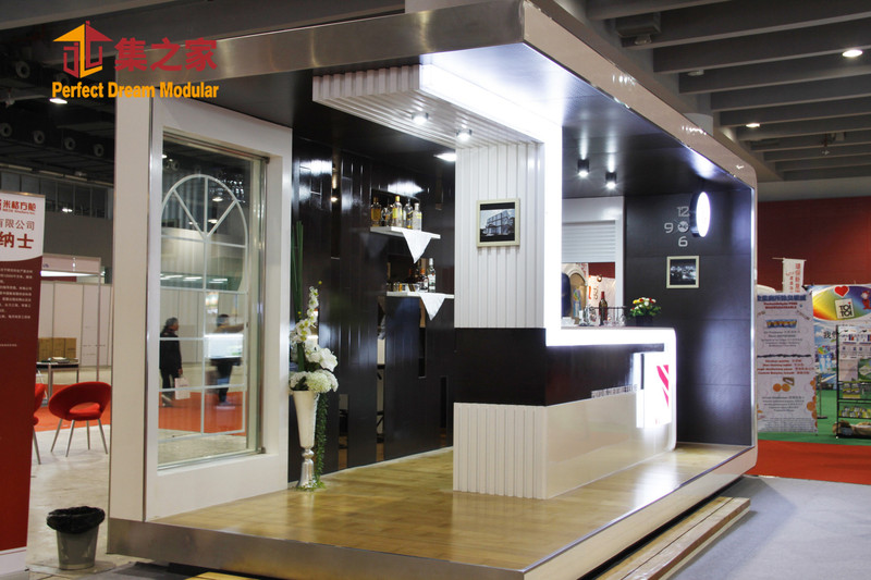 Internet celebrity container coffee house high-end bar display sales cabinet residential Square Street applicable