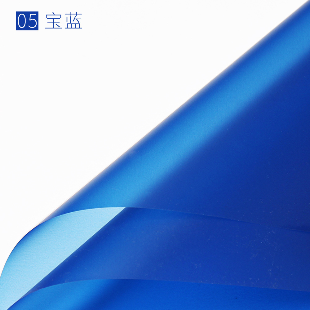 Flower Party Factory al por mayor papel mate de color sólido translúcido papel de embalaje de flores papel de embalaje de flores floristería papel de material de embalaje