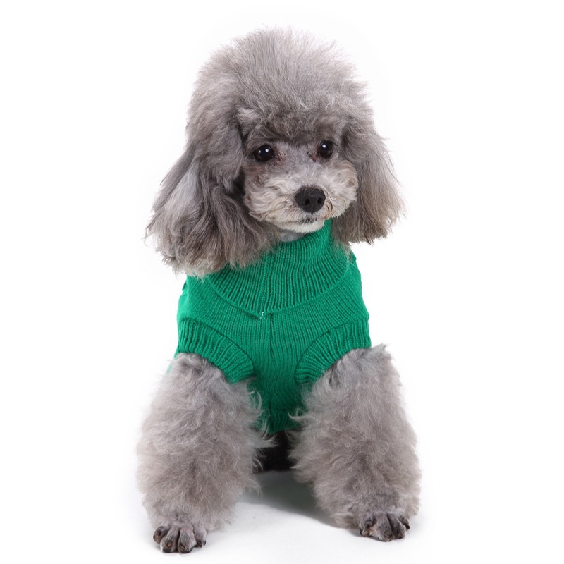 Fashion Acrylic Solid Color Pet Clothing display picture 2