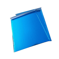 Colorful aluminum-coated bubble bag, express bubble envelope bag, anti-static clothing packaging self-sealing aluminum foil bag