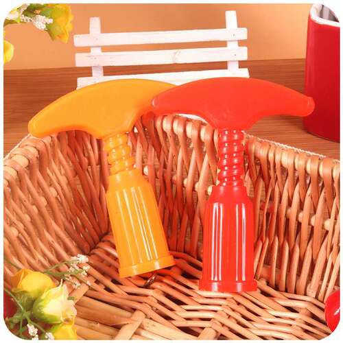 Plastic wine bottle opener, wine opener, bottle opener, plastic spiral large size, street stall supply hot sale