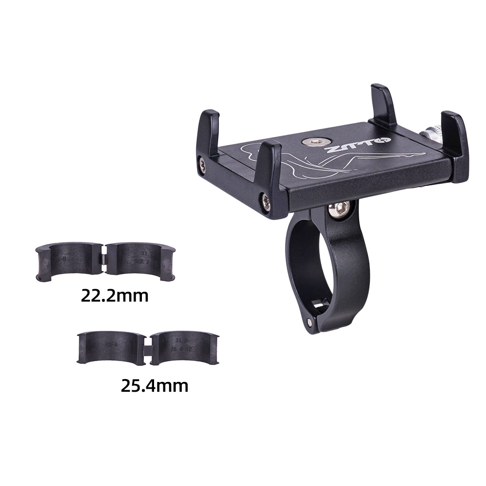 Bicicleta de montaña aleación de aluminio soporte para teléfono móvil bicicleta teléfono móvil batería eléctrica coche motocicleta soporte para teléfono móvil