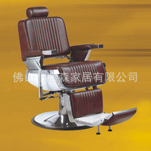 厂家直销沙龙家具的红色皮革理发大椅可躺可旋转可升高发椅沙龙椅