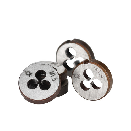 Cross-border hot selling die, manual thread fine thread, round die M1-M1.8, factory direct sale